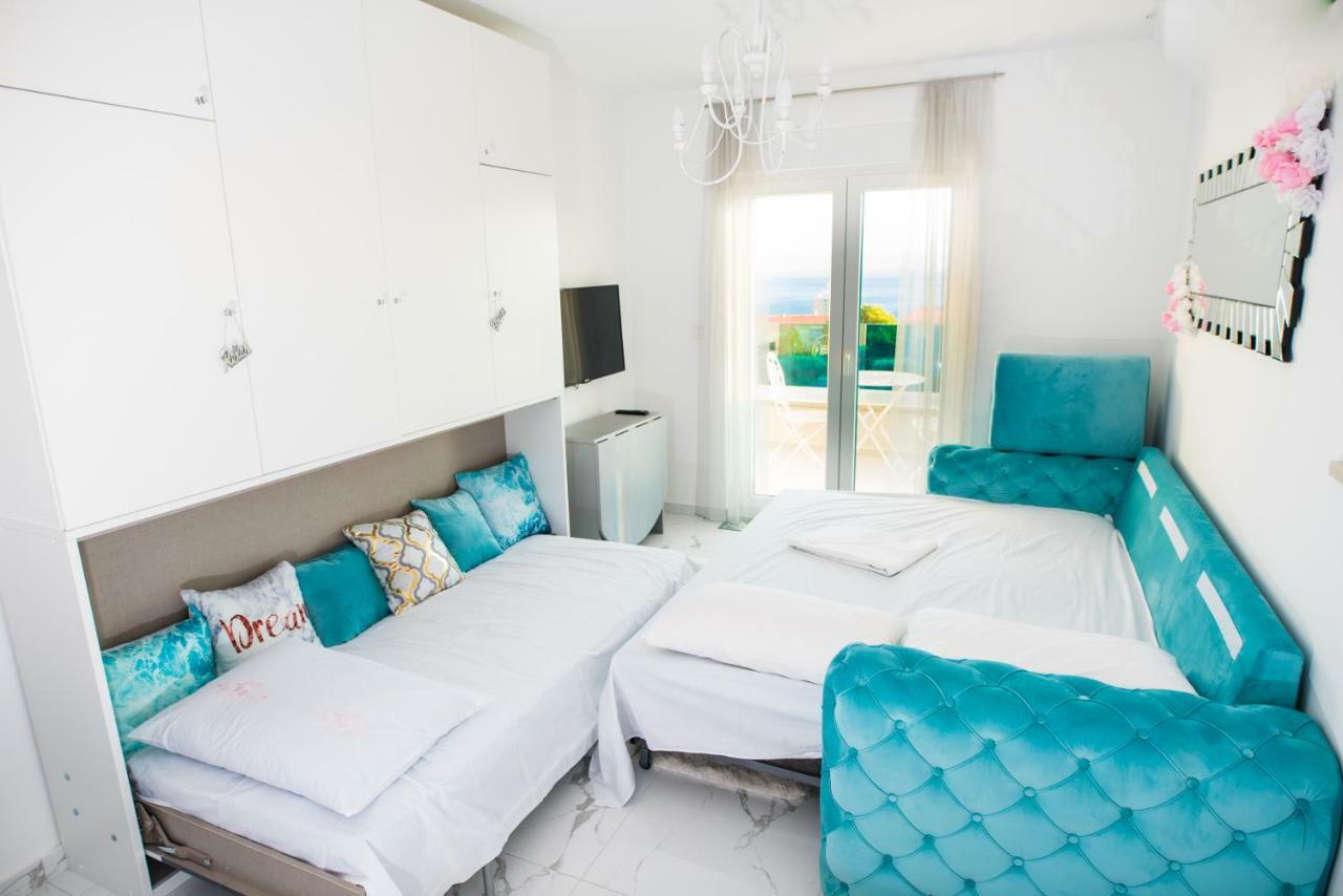 Sea View Luxury Studio Apartment Makarska Exterior foto