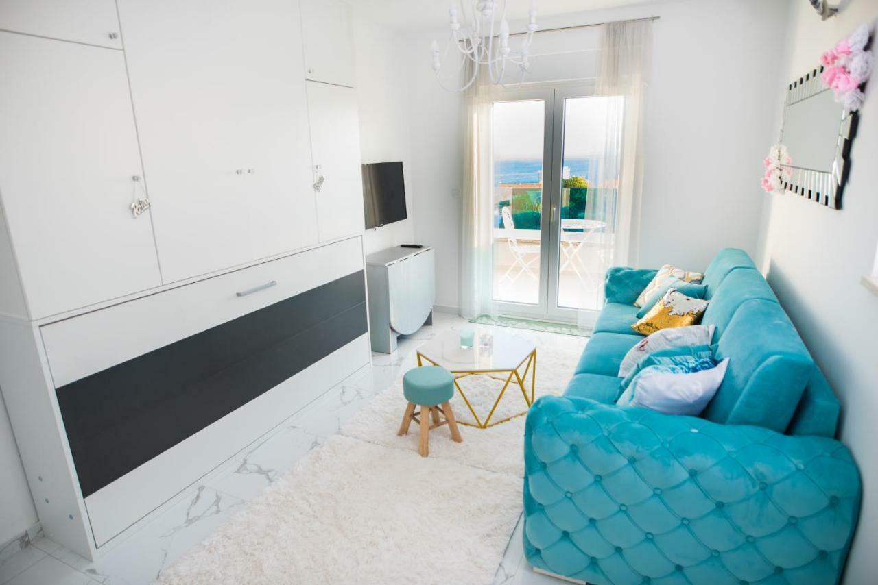 Sea View Luxury Studio Apartment Makarska Exterior foto