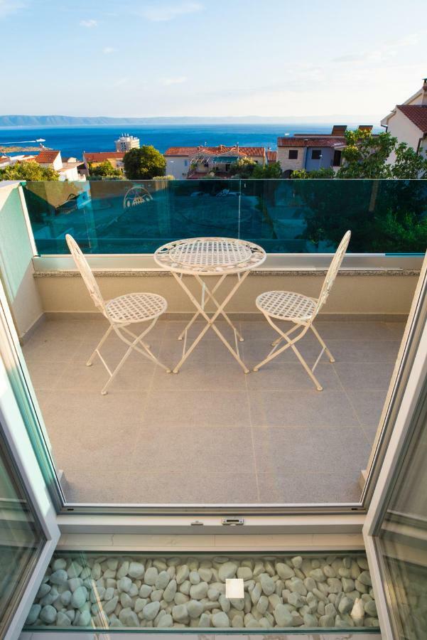 Sea View Luxury Studio Apartment Makarska Exterior foto